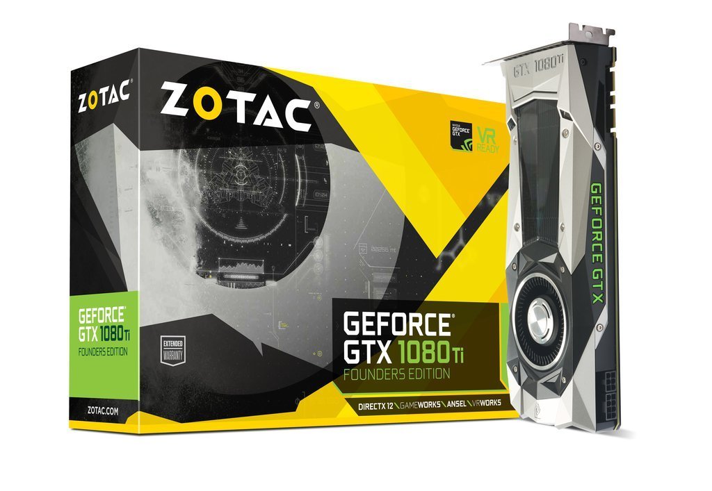 ZOTAC ZT-P10810F-10P GeForce GTX 1080 Ti AMP Extreme Core Edition 11GB GDDR5X 352-bit Gaming Graphics Card VR Ready 1 ZOTAC ZT-P10810F-10P GeForce GTX 1080 Ti AMP Extreme Core Edition 11GB GDDR5X 352-bit Gaming Graphics Card VR Ready
