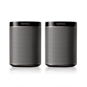 Sonos PLAY:1 2-Room Wireless Smart Speakersfor Streaming Music - Starter Set Bundle